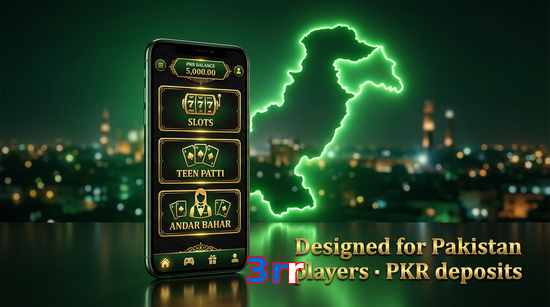 Main screen of 3Rr pk page for PK players